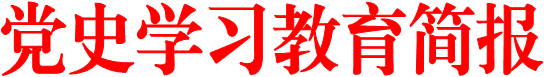 党史学习教育简报